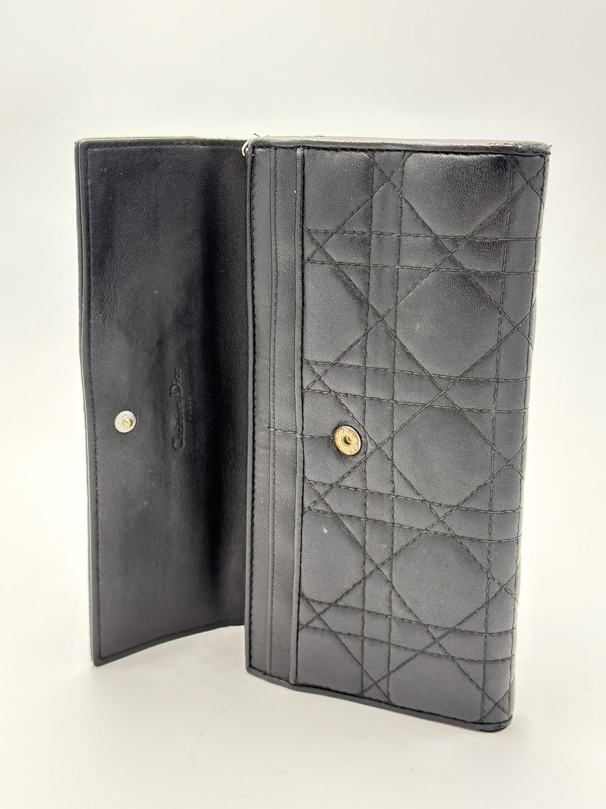 Christian Dior Lady Dior Cannage Wallet