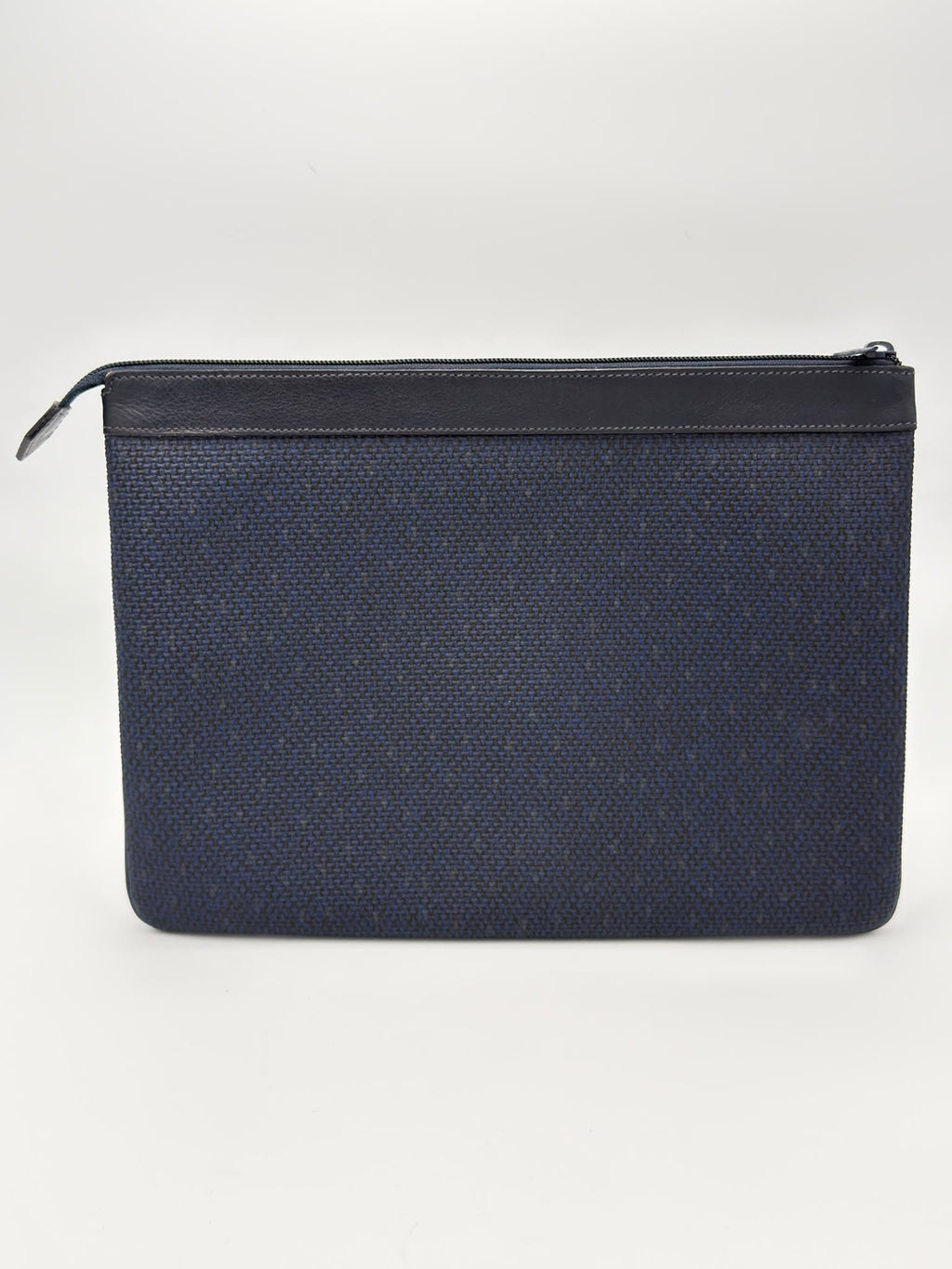 Yves Saint Laurent pochette Vintage Triangle Logo Clamp Pouch