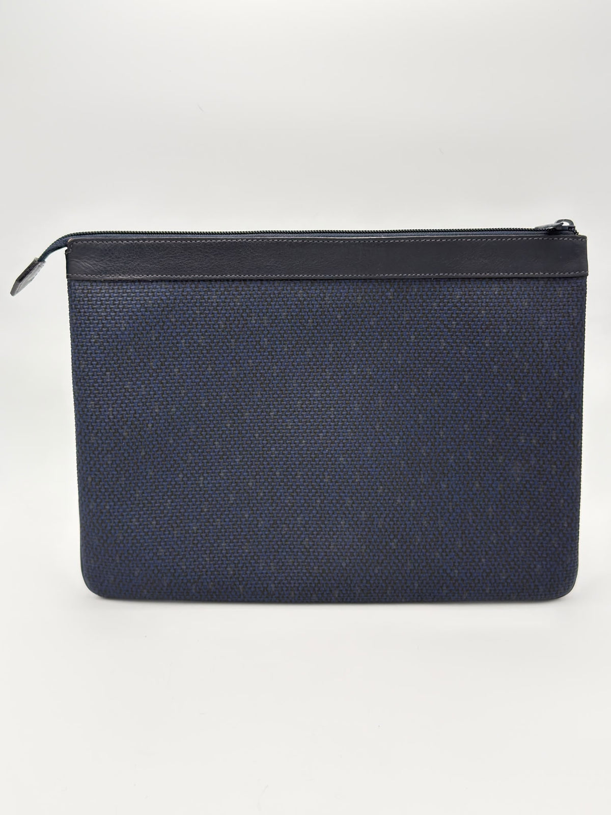 Yves Saint Laurent pochette Vintage Triangle Logo Clamp Pouch